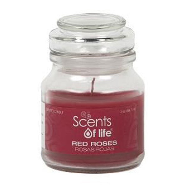 Red Rose Scented Candle by Scents Of Life
