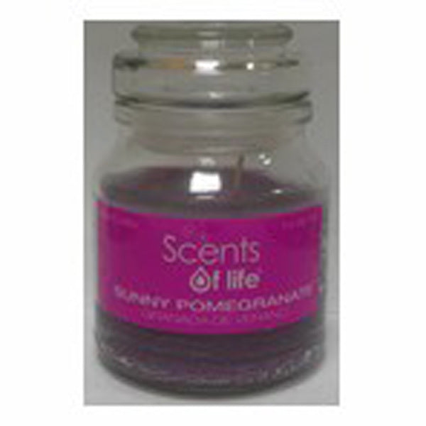Sunny Pomegranate Scented Candle by Scents Of Life