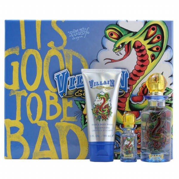 Ed Hardy Villain Gift Set by Christian Audigier