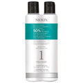 Nioxin System 1 Cleanser & Scalp Therapy Duo by Nioxin