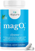 Overnight Colon Cleanse Capsules – Oxygenated Magnesium Detox Formula (90 Count)