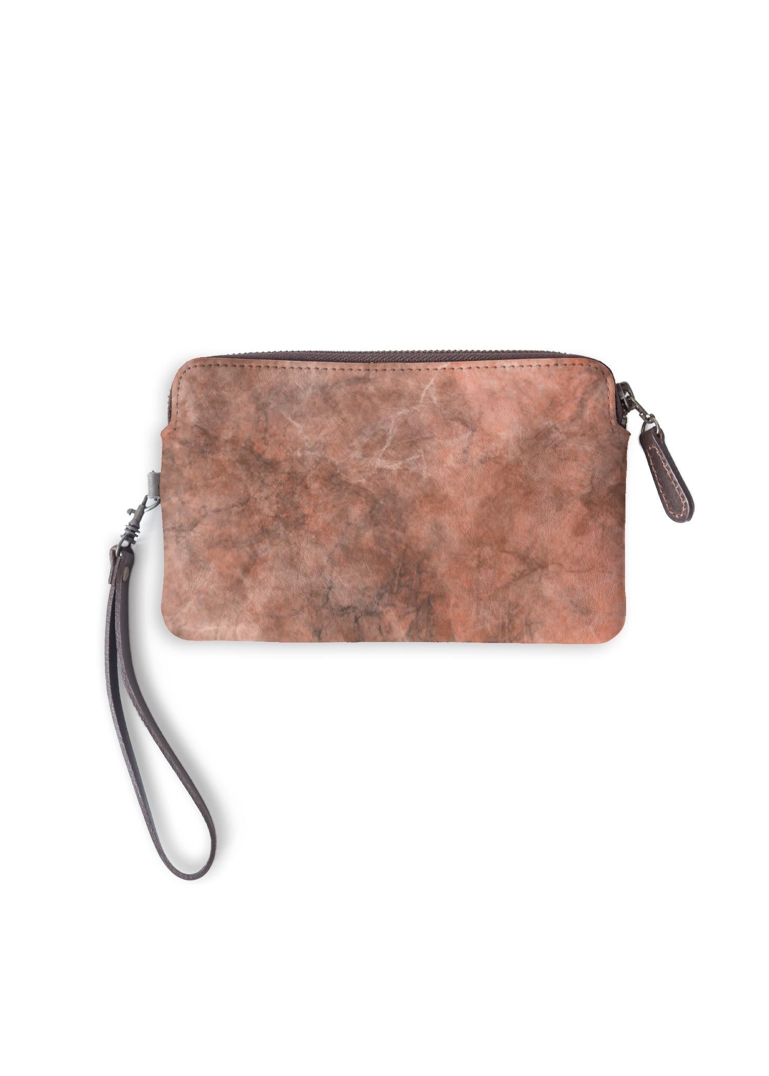 LumaVex - Peach Marble Clutch