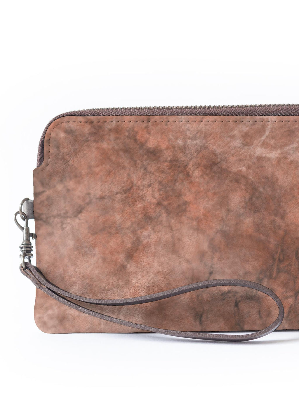LumaVex - Peach Marble Clutch