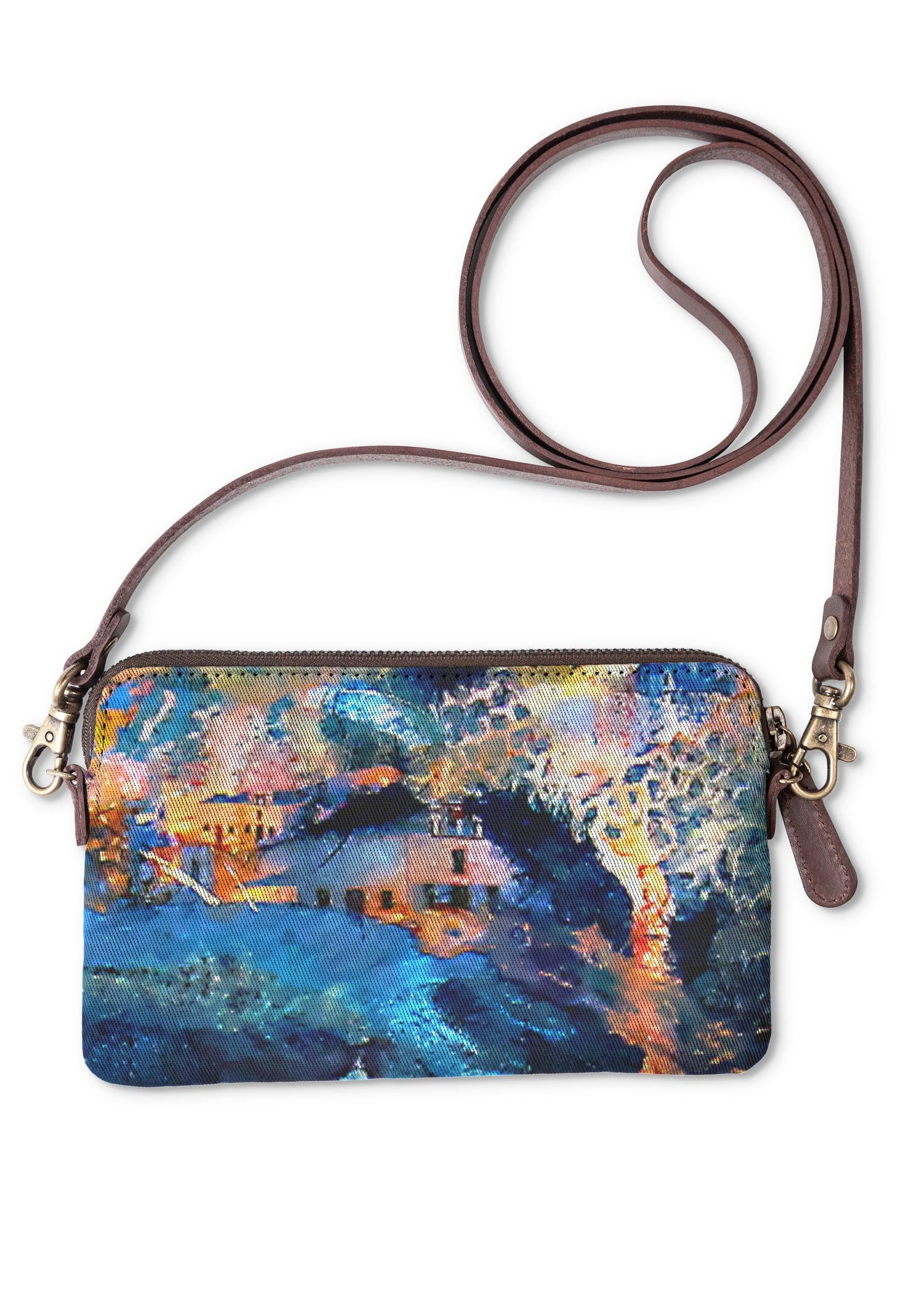 LumaVex - Santorini Collage Clutch