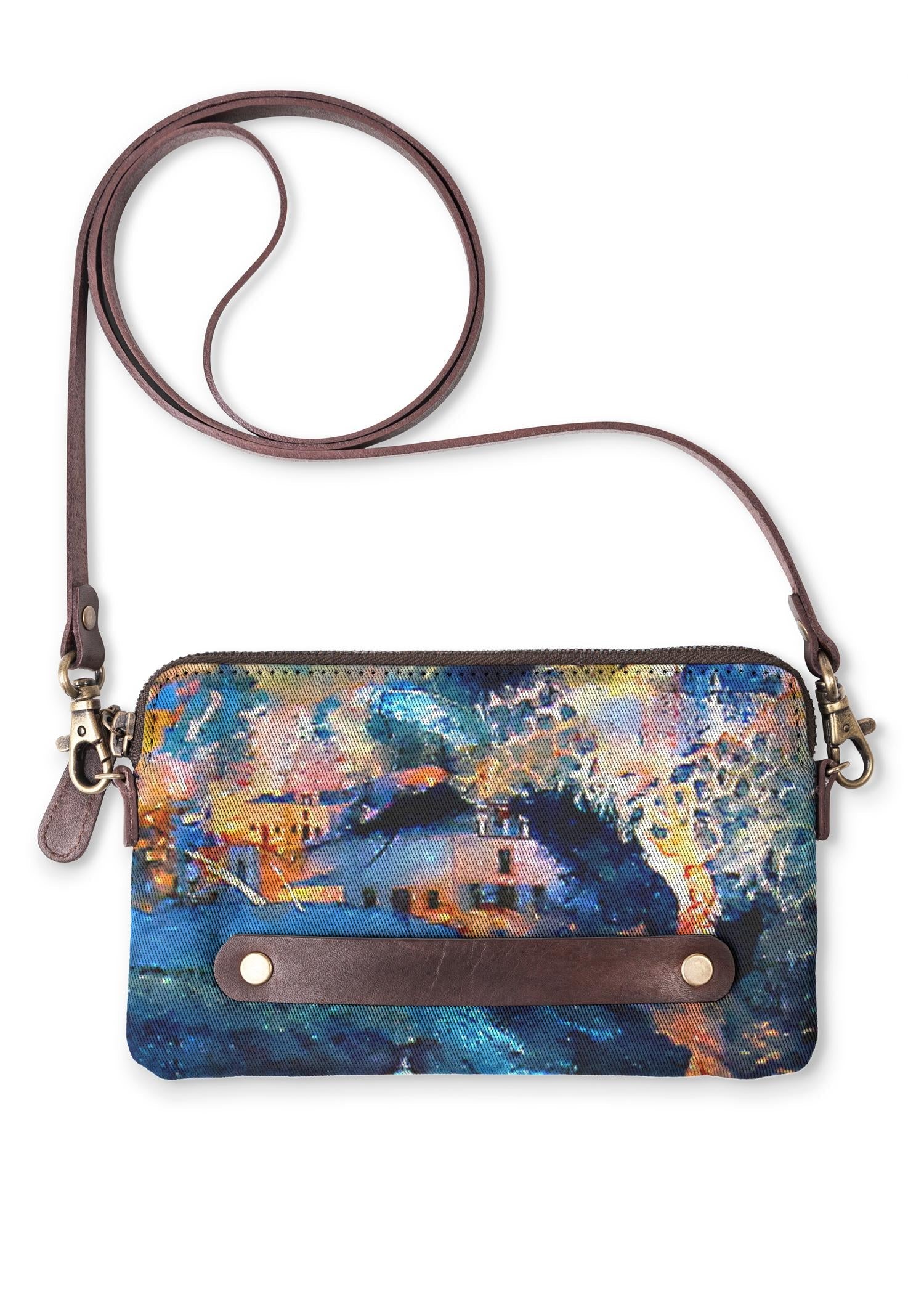 LumaVex - Santorini Collage Clutch