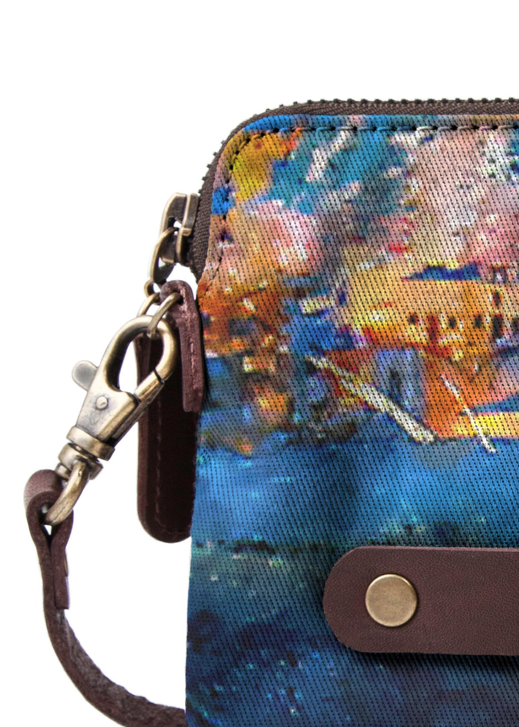 LumaVex - Santorini Collage Clutch