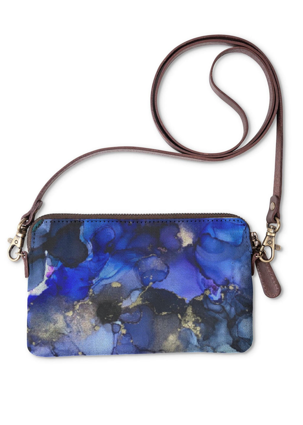 LumaVex - Blue Deep Alcohol Ink Art