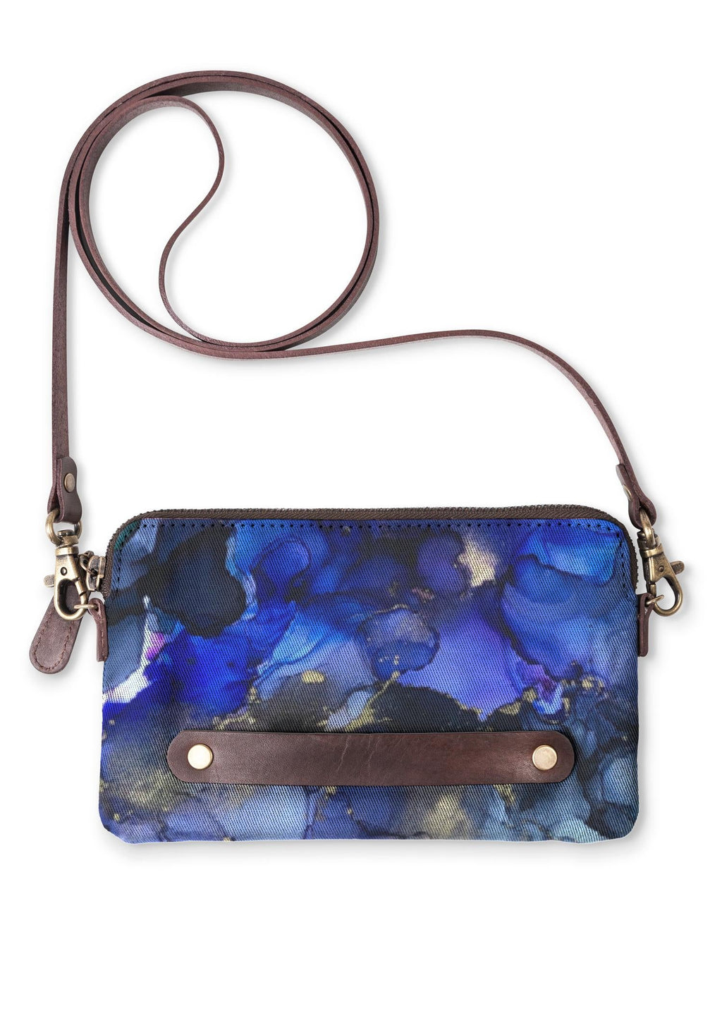 LumaVex - Blue Deep Alcohol Ink Art