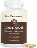 Premium Lion’s Mane Brain Support Capsules – Advanced Focus, Memory & Cognitive Health Formula (120 Veg Capsules)