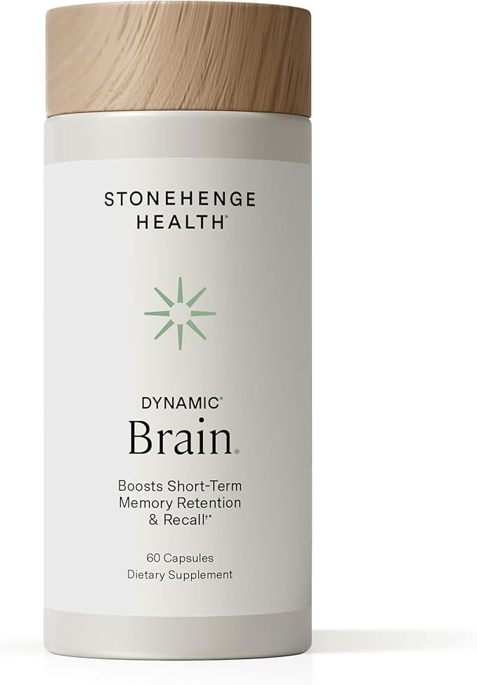 Advanced Brain Boost Capsules – Memory, Focus & Cognitive Support Formula (Nootropic Blend, 60 Count)