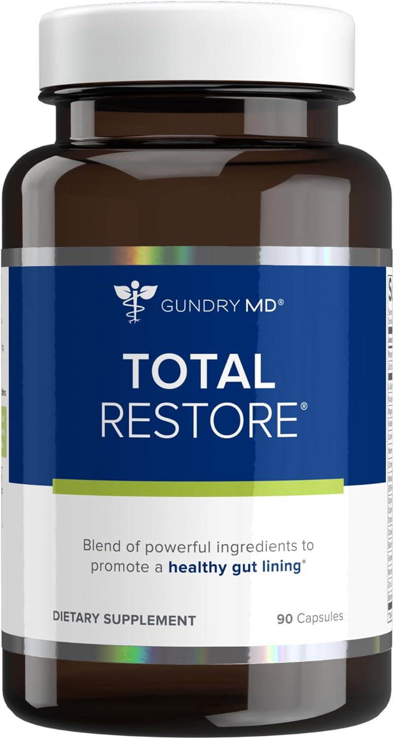 Advanced Gut Restore Capsules – Digestive Comfort & Gut Lining Support | Bloating Relief, Energy & Immunity Boost | 90 Capsules