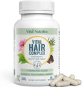 Advanced Hair, Skin & Nails Support Capsules – Biotin & Vitamin B Complex for Thicker Hair, Strong Nails & Glowing Skin, Gluten-Free (Men & Women)