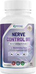 Natural Nerve Support Complex – Plant-Based Neurological Health & Mobility Formula (60 Capsules)