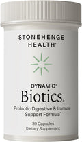 Stonehenge Advanced Probiotic Complex – 55 Billion CFU Gut Health Support with Prebiotic Fiber (30 Capsules)