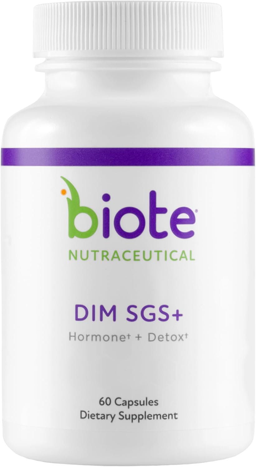 Hormone Balance & Detox Capsules – DIM Complex for Estrogen Support | Metabolism, Appetite & Liver Detox Support | 60 Capsules