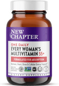 Women’s 55+ Daily Multivitamin – Advanced Whole-Food Formula | Energy, Immunity, Bone & Heart Support | Gentle, One-A-Day Tablets | 72 Count