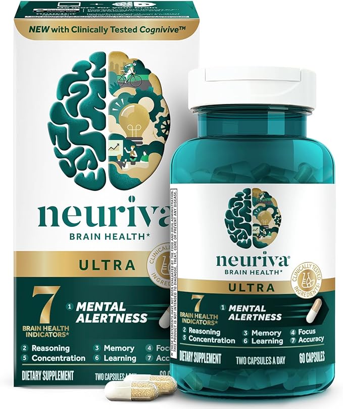 Advanced Brain Boost Nootropic Capsules – Memory, Focus & Mental Clarity Support with Neurofactor, Phosphatidylserine & B Vitamins, Decaffeinated Formula (60 Capsules)