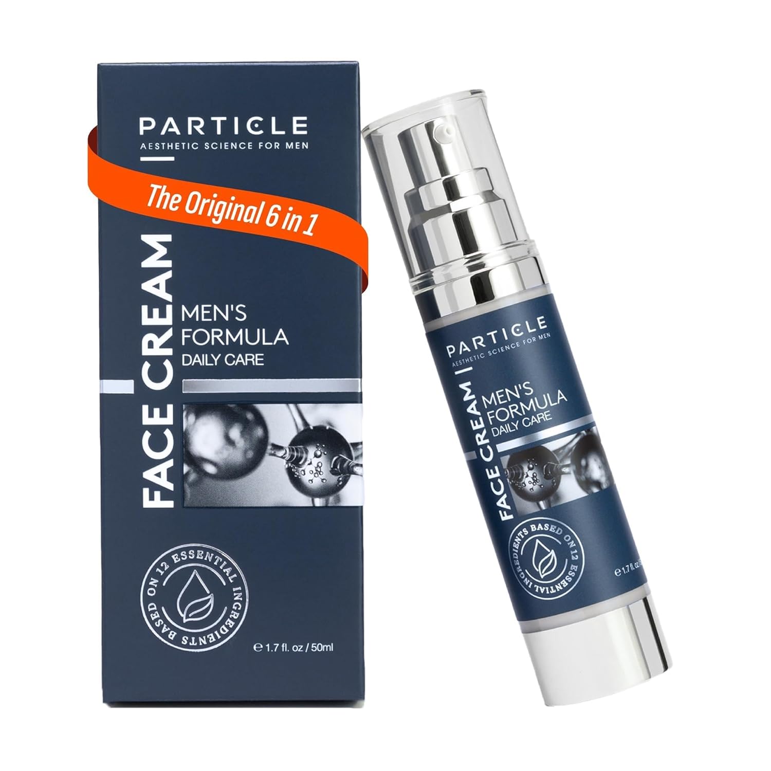 Men’s 6-in-1 Face Cream – Hydration, Brightening & Anti-Aging Moisturizer (1.7 oz)