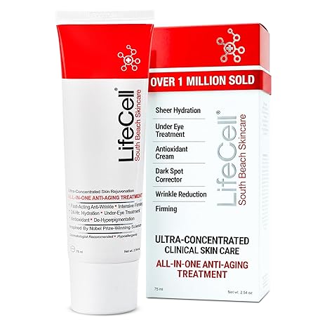 All-In-One Anti-Aging Face Cream – Wrinkle Repair, Firming & Brightening Treatment with Retinol, Vitamin C & Hyaluronic Acid (Fragrance-Free)