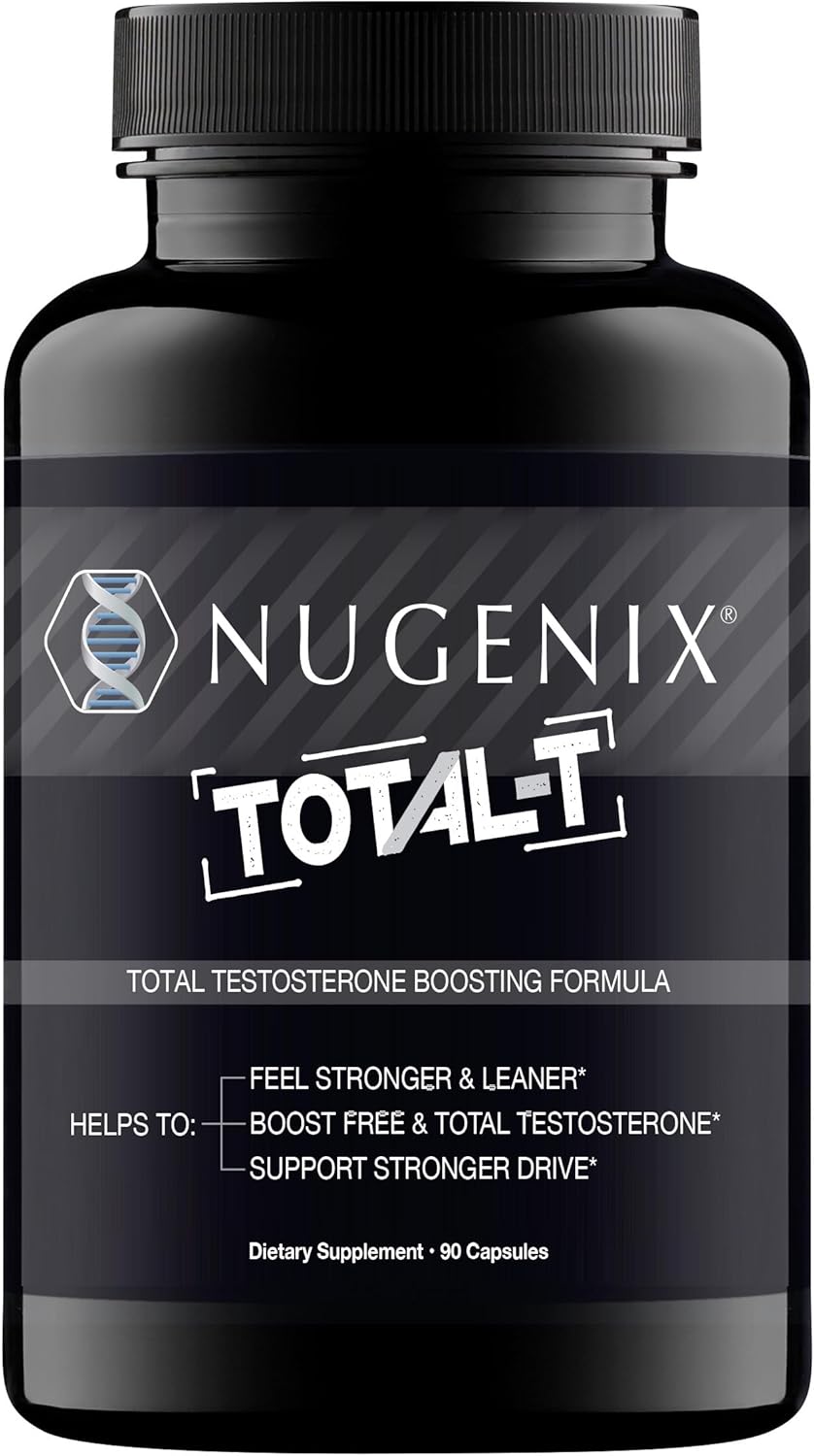 Total-T Performance Booster Capsules – Men’s Energy & Vitality Support (90 Count)