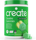 Premium Performance Creatine Gummies – Strength, Focus & Endurance Boost | 1.5g Per Gummy | Vegan, Non-GMO | Sour Green Apple Flavor (90 Count)