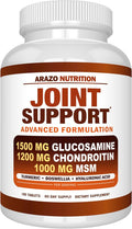 Advanced Joint Support Complex – Glucosamine, Chondroitin, MSM, Turmeric & Boswellia – Mobility, Flexibility & Cartilage Support Formula (180 Tablets)