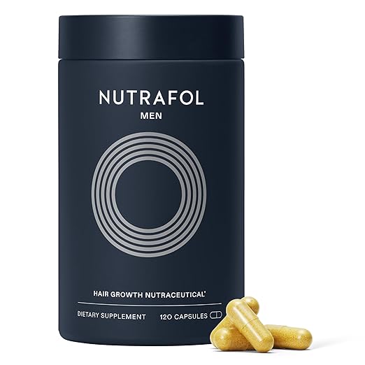 Men’s Advanced Hair Growth Formula – Thicker Hair, Scalp Coverage & Anti-Thinning Support Capsules (1 Month Supply)