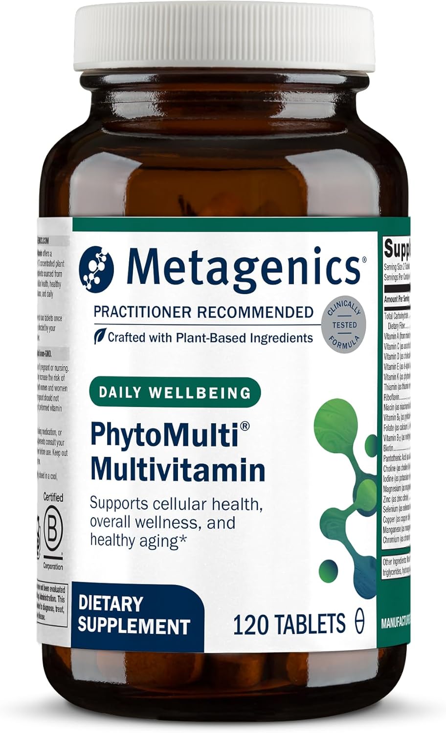 Advanced Daily Multivitamin Tablets – Antioxidant, Immune & Cellular Support Formula (120 Tablets)