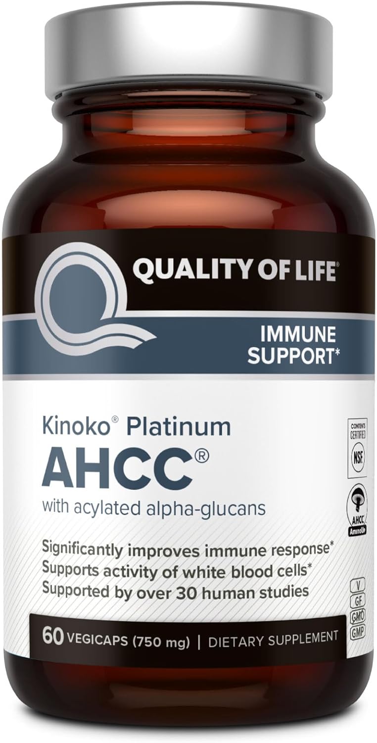 Premium AHCC Mushroom Capsules – Advanced Immune & Cellular Support Formula (750mg, 60 Veggie Capsules)