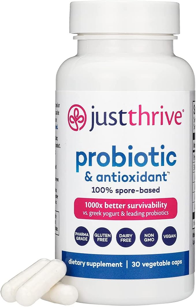 Advanced Spore-Based Probiotic Capsules – Gut Health, Digestion & Immune Support with Antioxidants (30 Capsules)