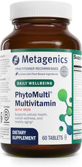 Advanced Daily Multivitamin with Iron – Methylfolate, Vitamins A–K & Phytonutrient Blend for Energy & Immune Support (60 Tablets)