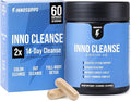 Advanced 14-Day Gut Cleanse & Detox Capsules – Herbal Digestive Support, Bloating Relief & Waist Slim Formula, Vegan (60 Capsules)