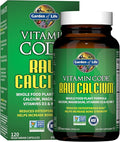 Whole Food Calcium Complex Capsules – Plant-Based Bone Support with Magnesium, Vitamin D3, K2 & Probiotics, High Absorption Formula (120 Capsules)