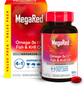 Advanced Omega-3 Fish & Krill Oil Softgels – High Absorption 4-in-1 Support Formula (80 Capsules)