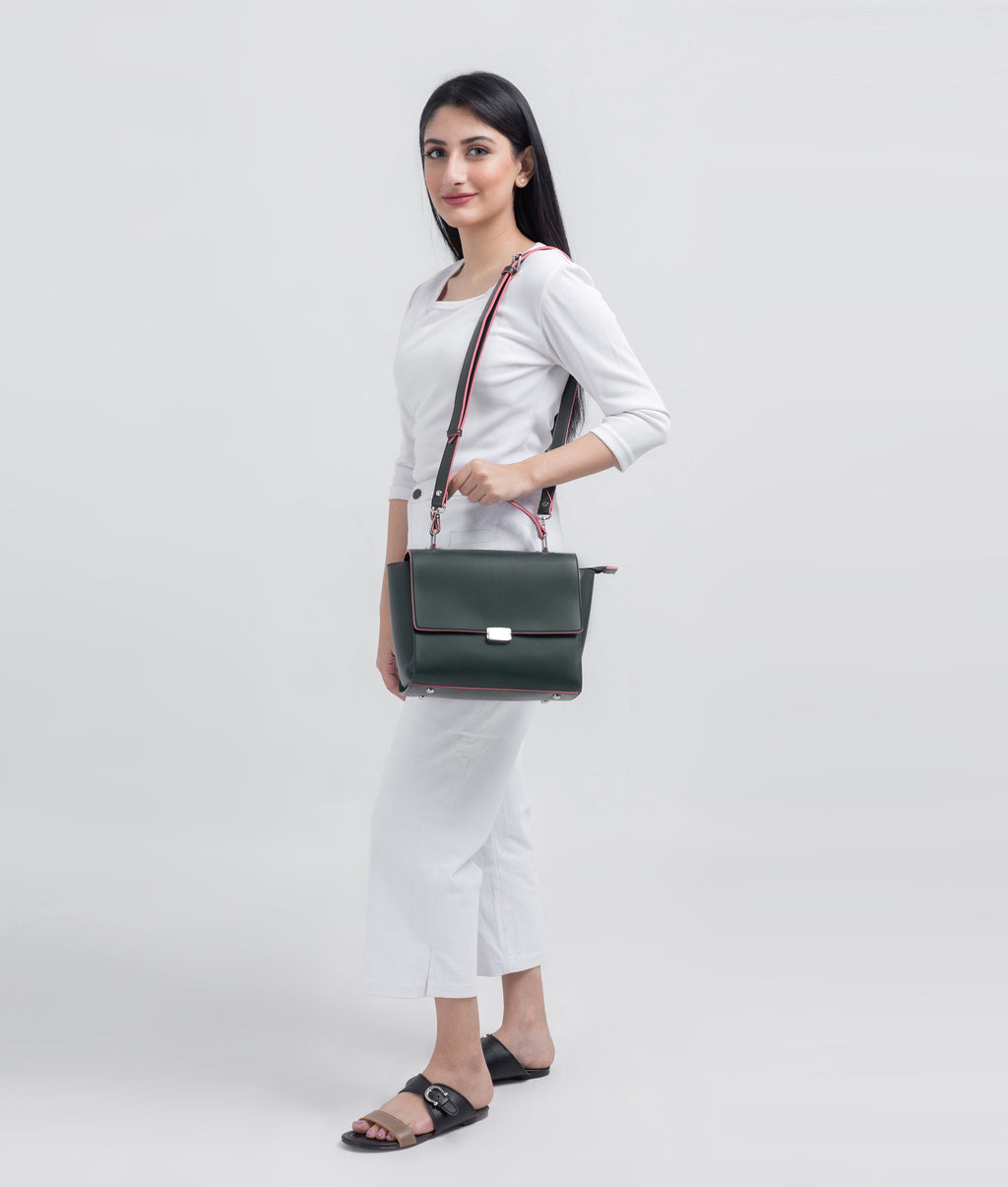 LumaVex - Army green mini messenger bag