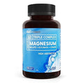BioEmblem Triple Magnesium Complex – High Absorption 300mg Blend for Sleep, Muscle Recovery & Energy (90 Capsules)