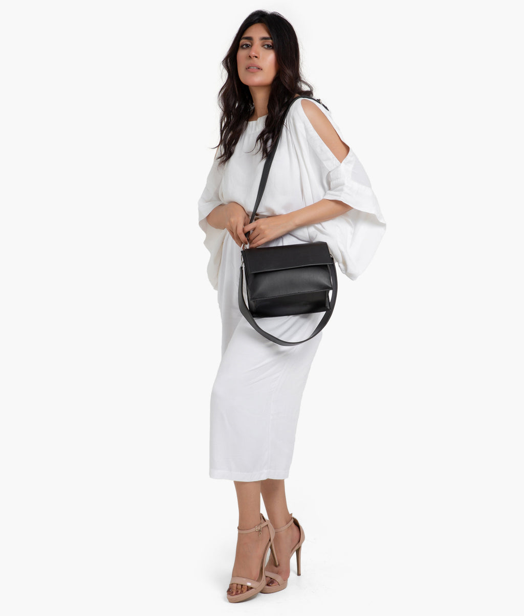LumaVex - Black mini cross-body bag