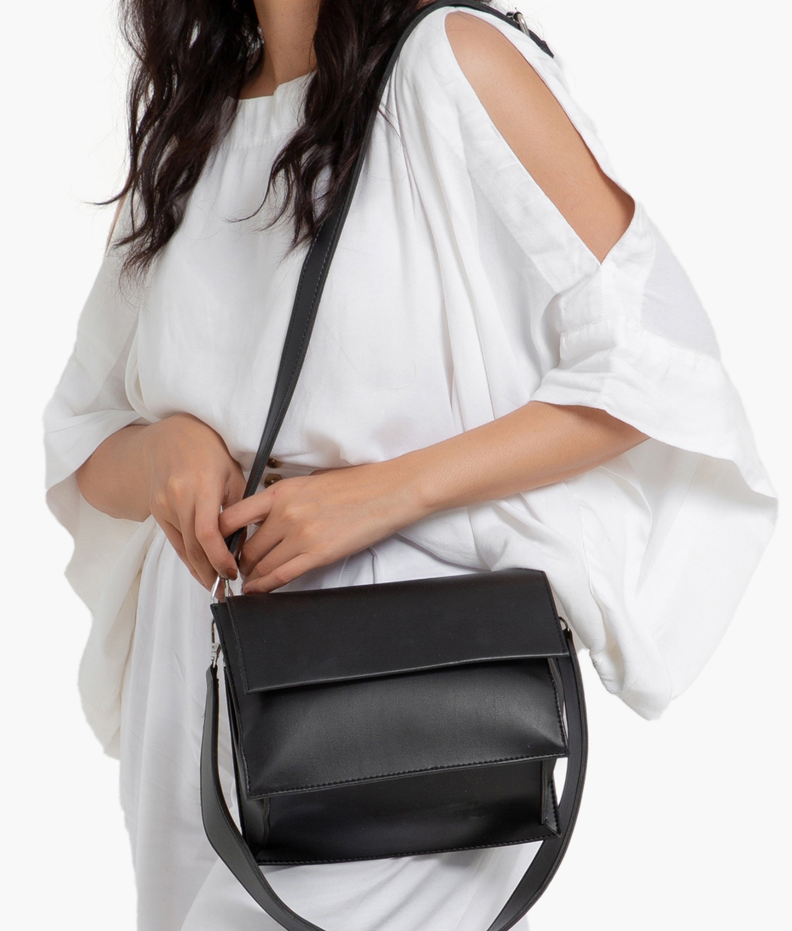 LumaVex - Black mini cross-body bag