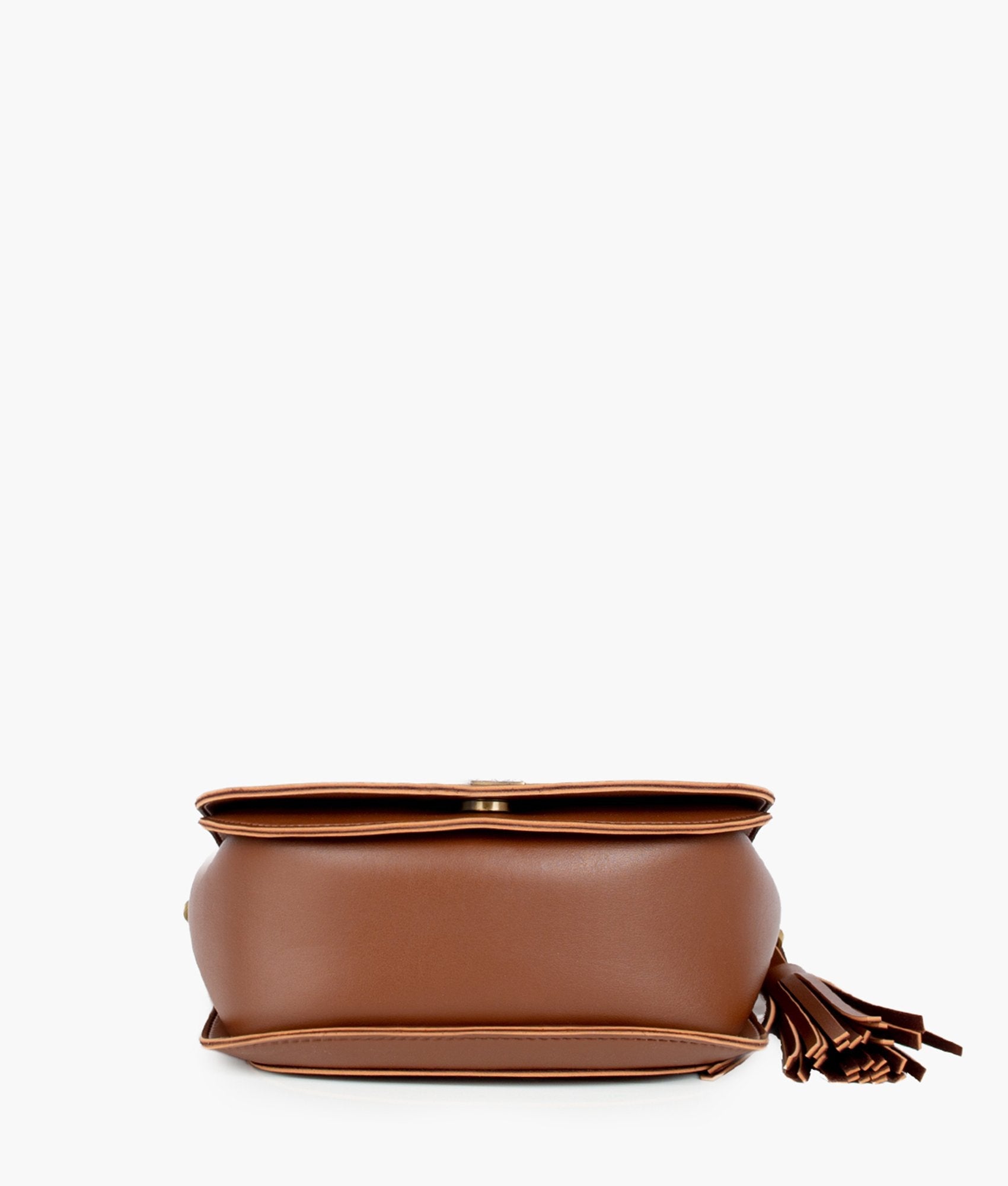 LumaVex - Brown foldover saddle bag