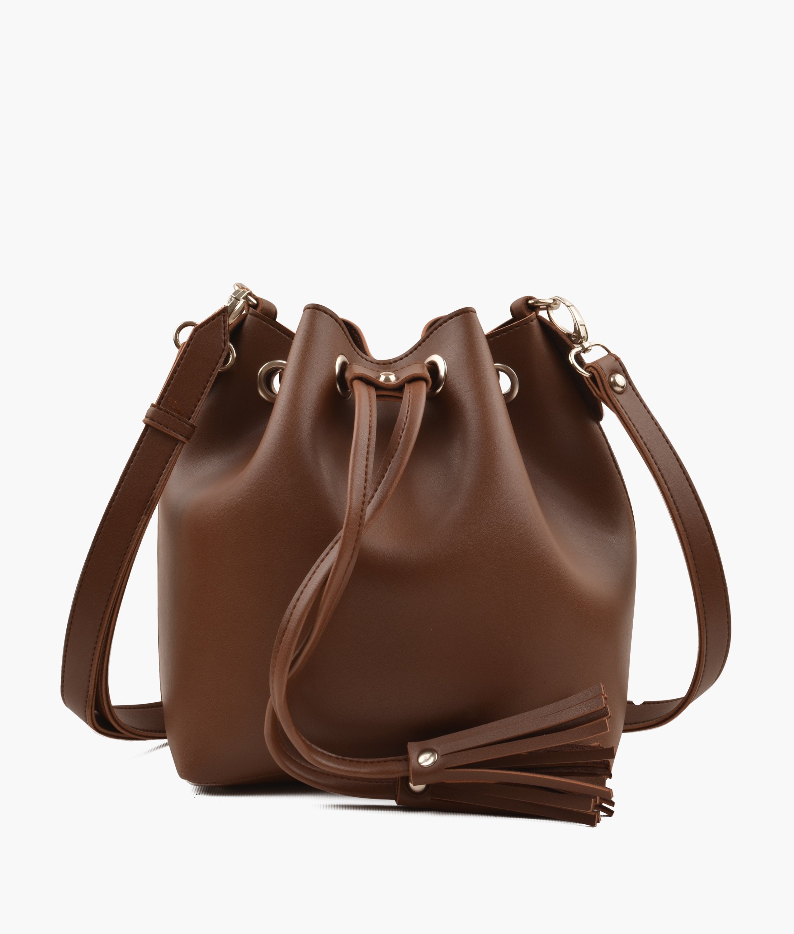 LumaVex - Horse brown bucket bag