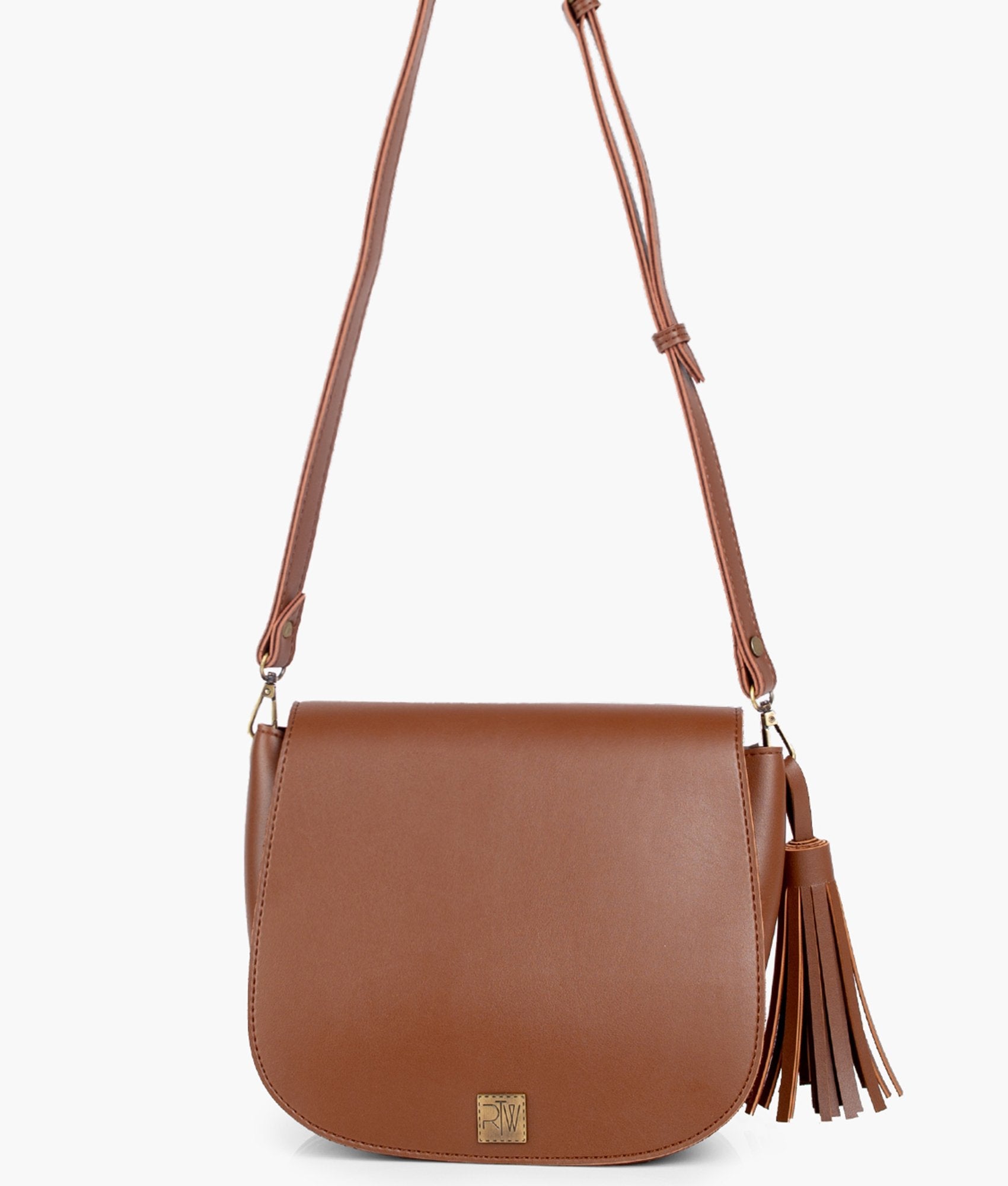 LumaVex - Brown foldover saddle bag