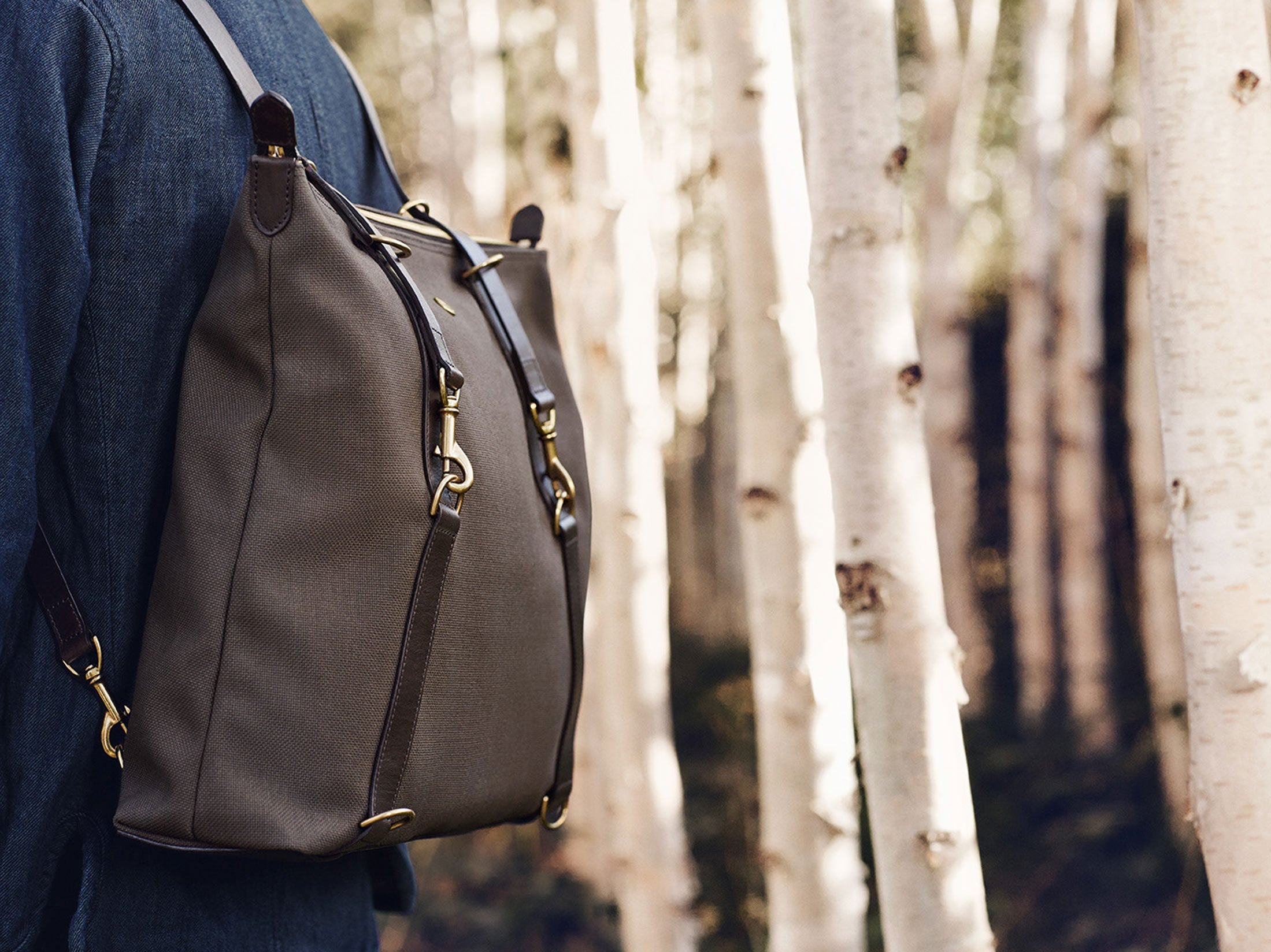 LumaVex - Day Pack Army/Dark Brown