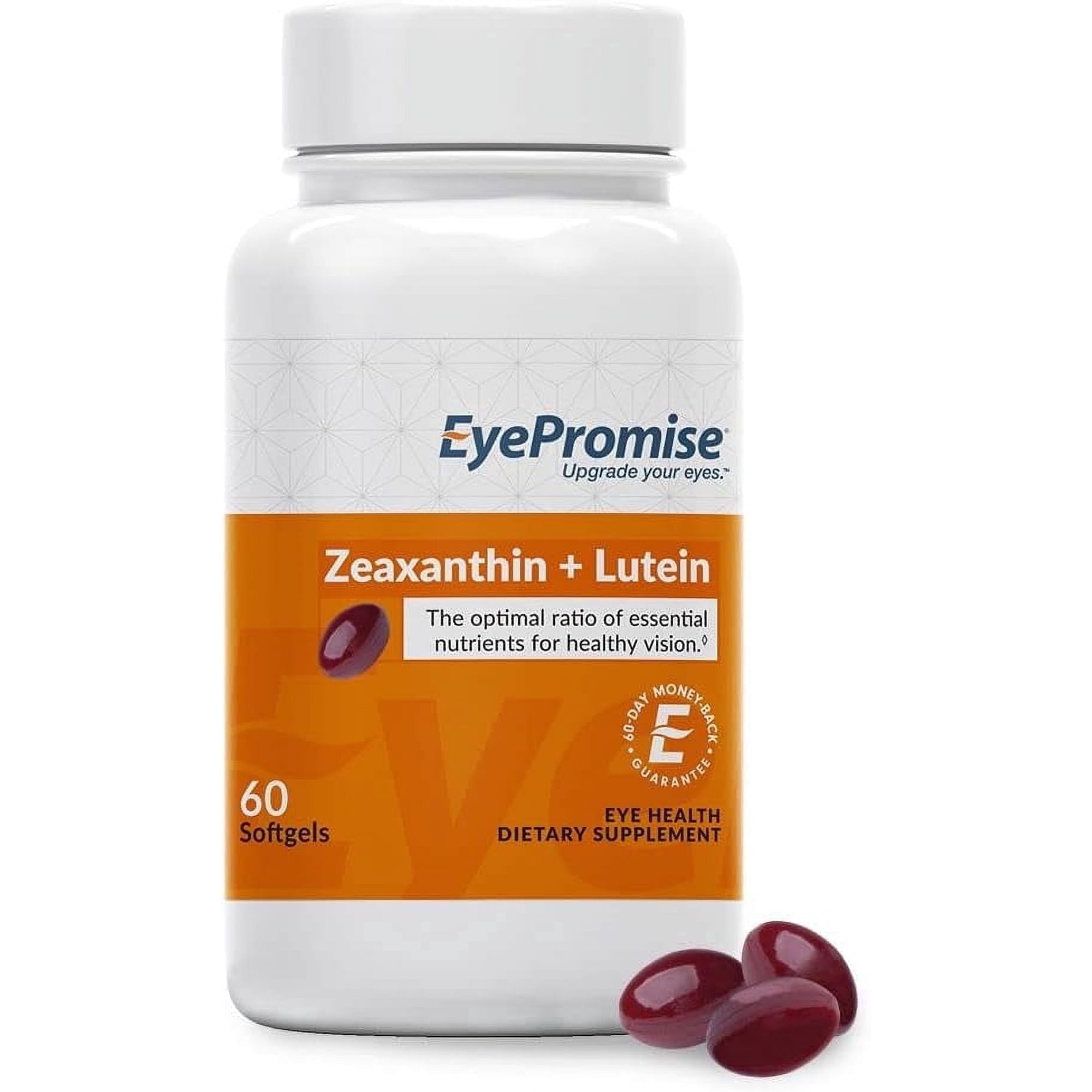 Premium Lutein & Zeaxanthin Eye Support Softgels – Macular Health & Vision Protection Formula (60 Capsules)