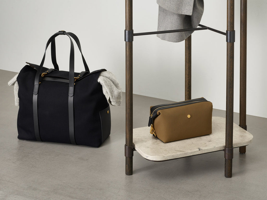 LumaVex - Mega Tote - Grand Herringbone/Cuoio