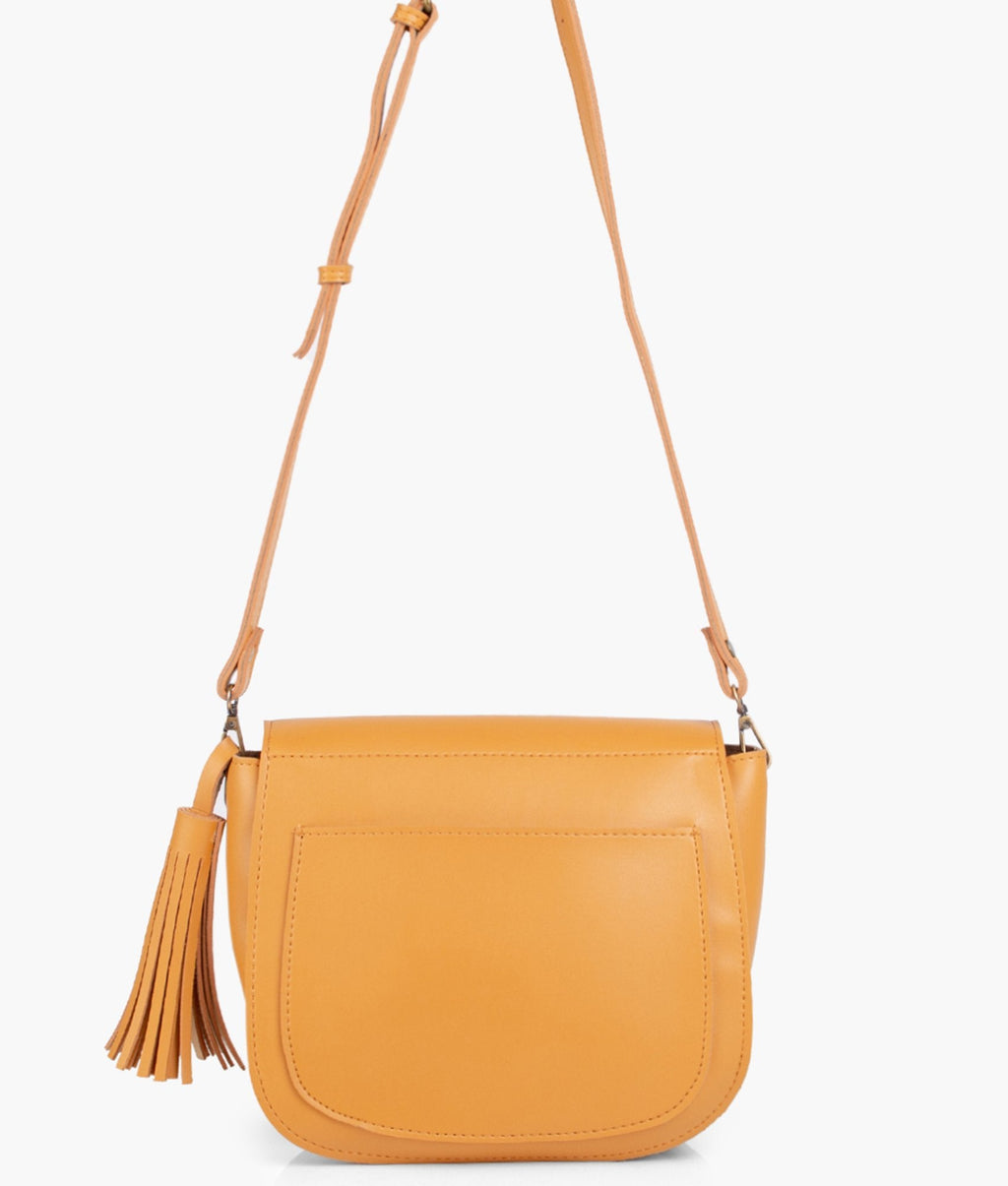 LumaVex - Mustard foldover saddle bag