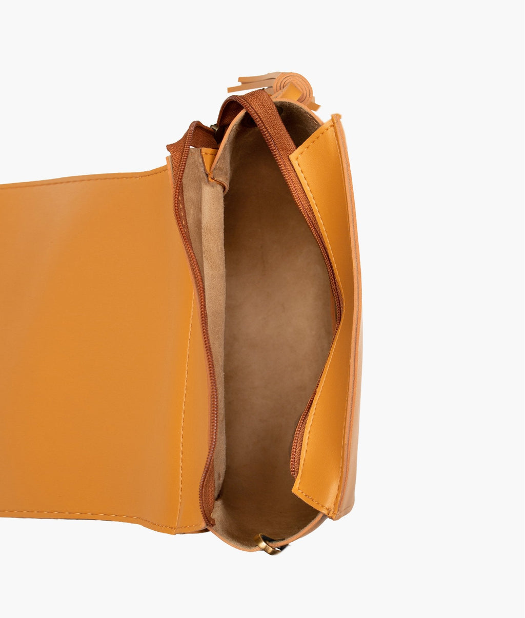 LumaVex - Mustard foldover saddle bag