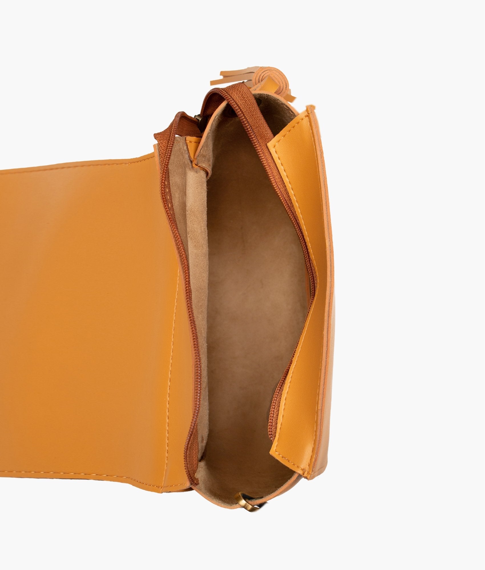 LumaVex - Mustard foldover saddle bag