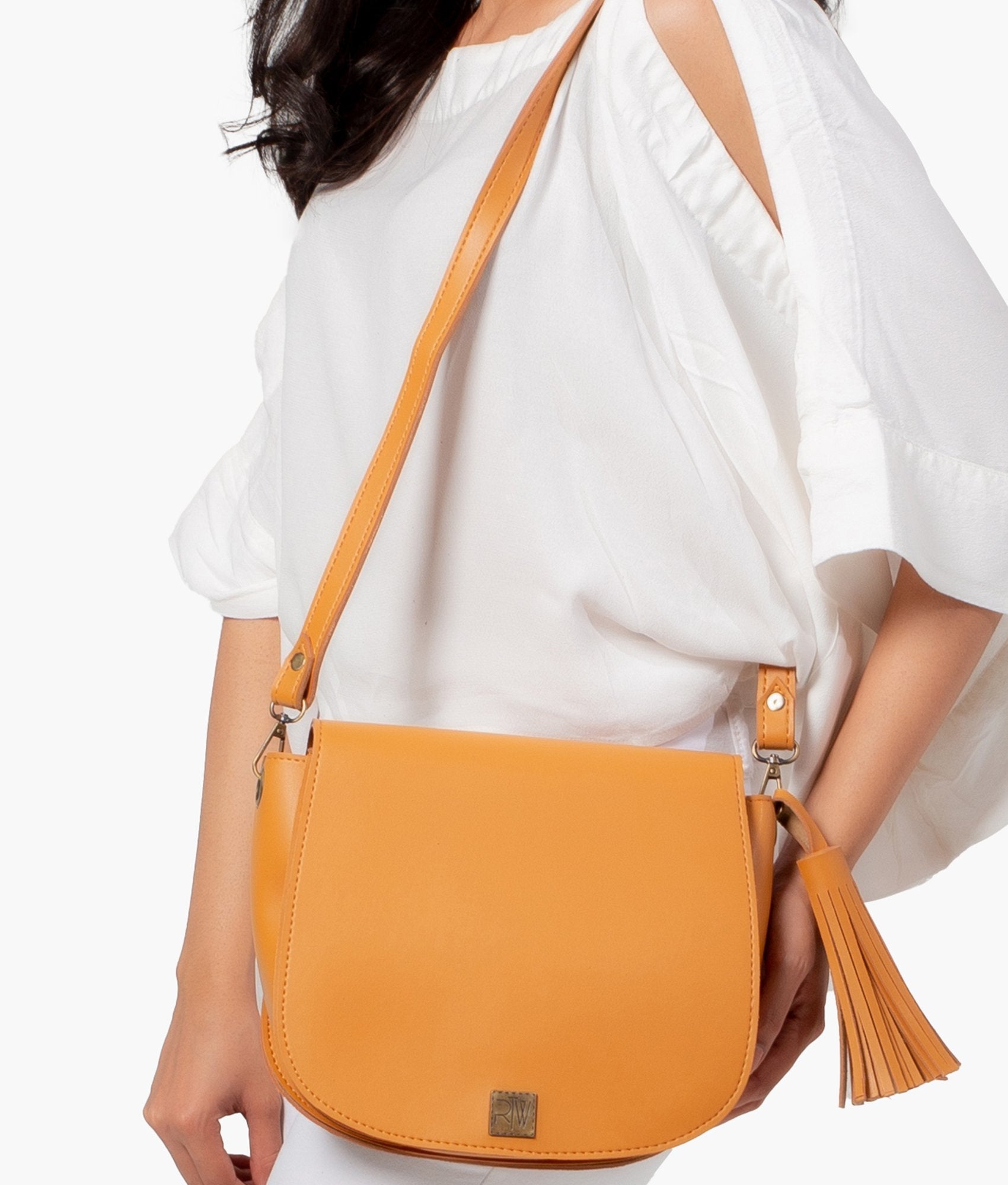 LumaVex - Mustard foldover saddle bag