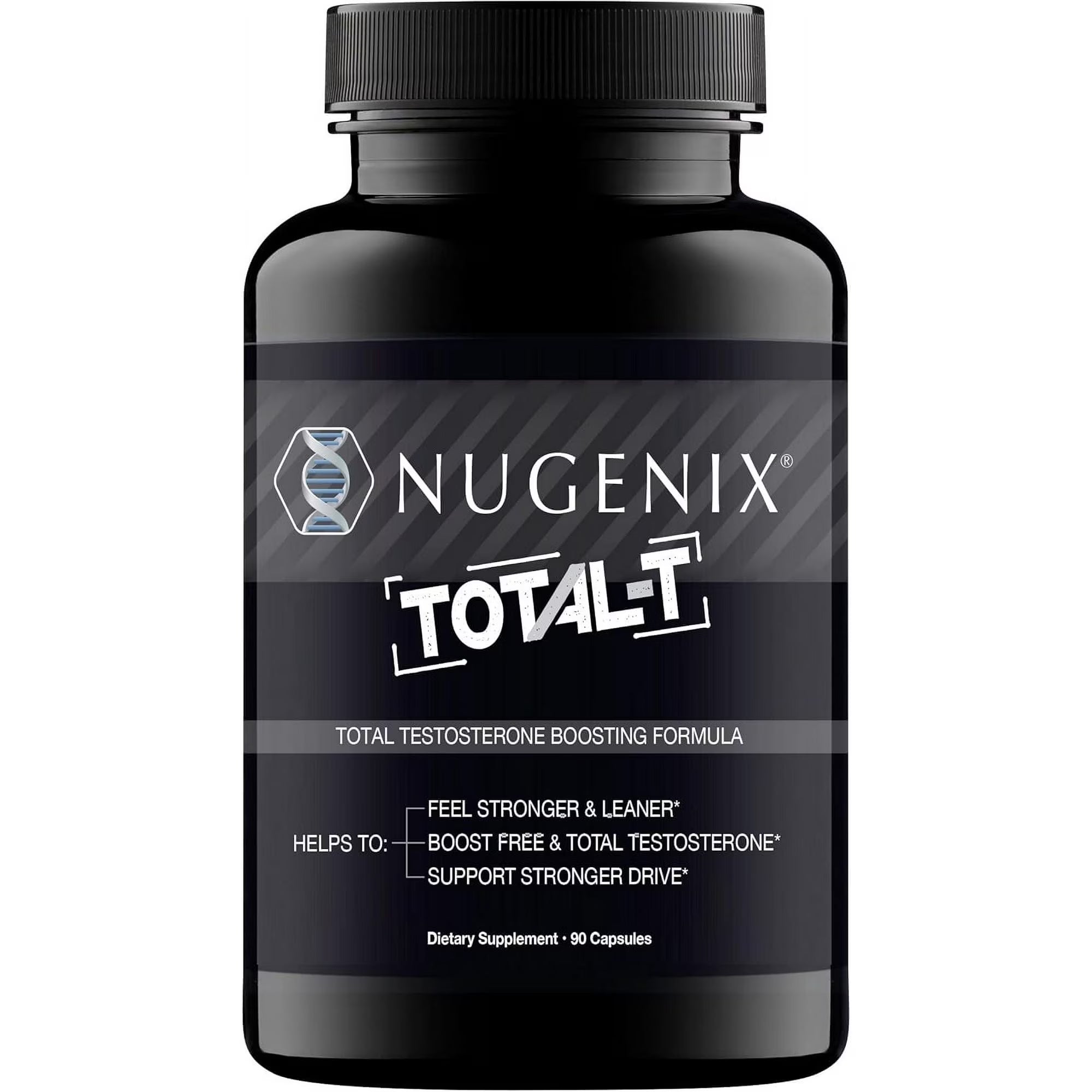 Nugenx Total-T Men’s Testosterone Support Complex – Energy, Strength & Performance Booster (90 Capsules)