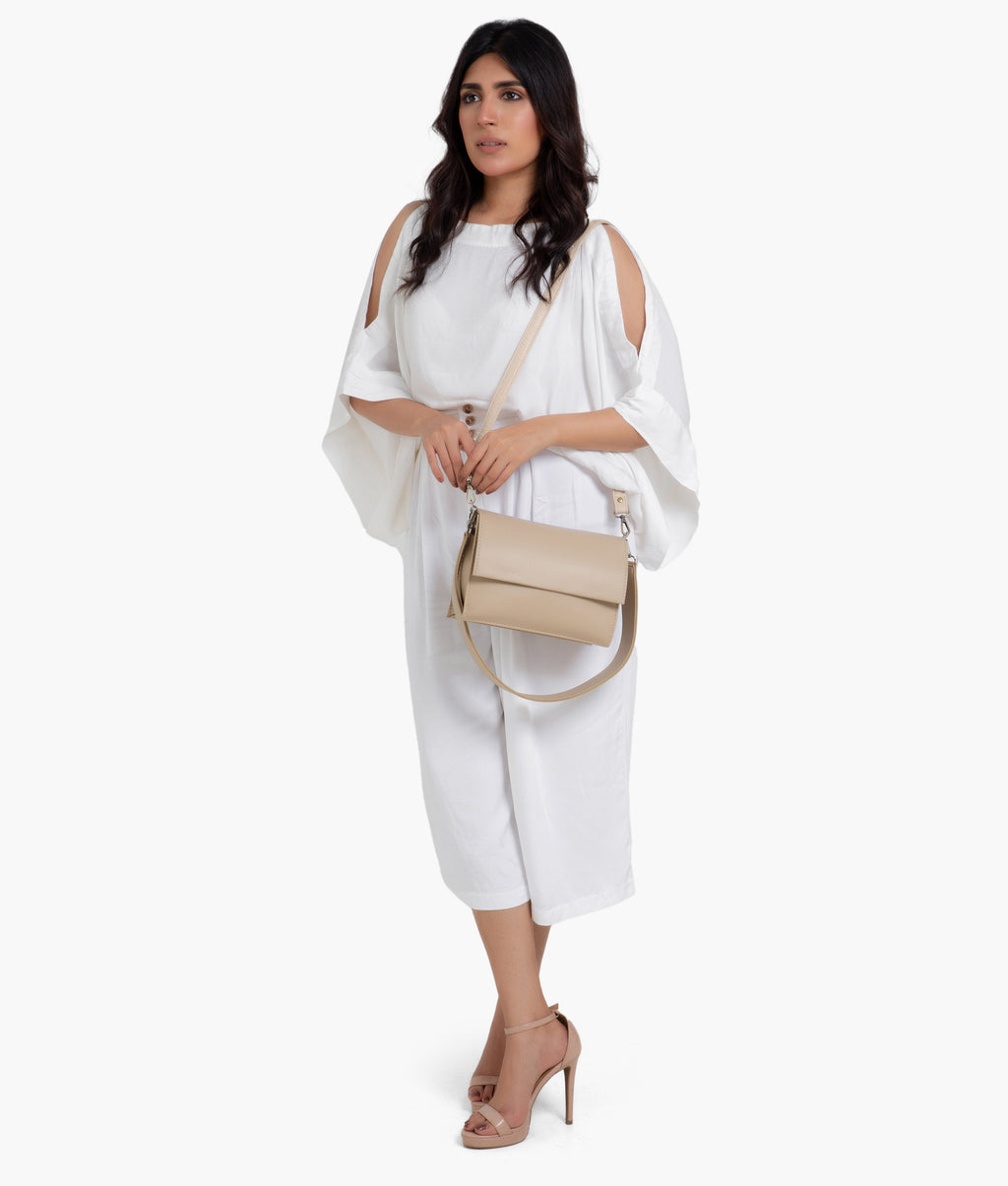 LumaVex - Off-white mini cross-body bag